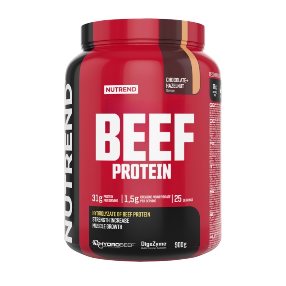 Nutrend Beef Protein 900 Gr 25 Servis Çikolata Fındık