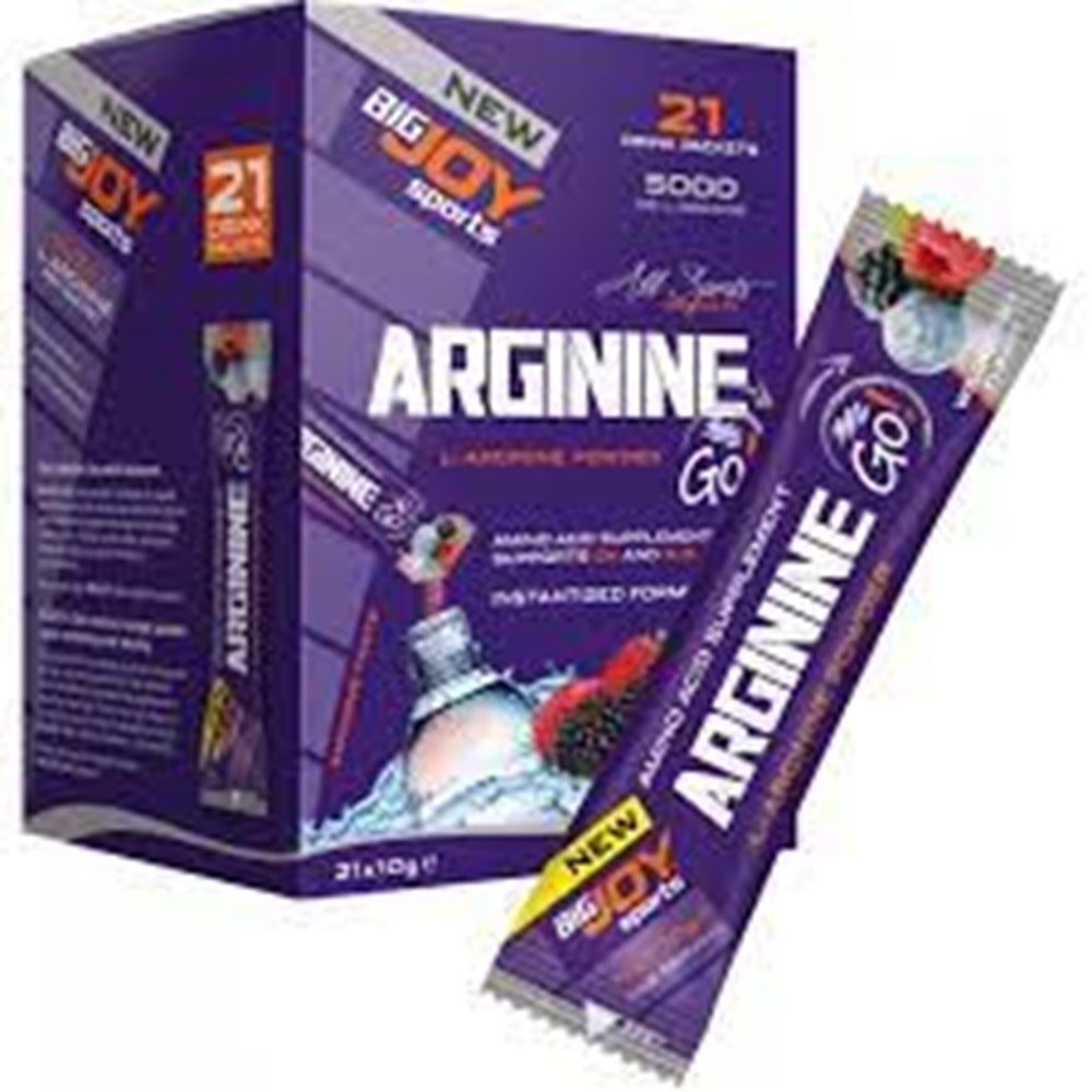 Bigjoy L-Arginine GO! 21 Saşe Orman Meyve