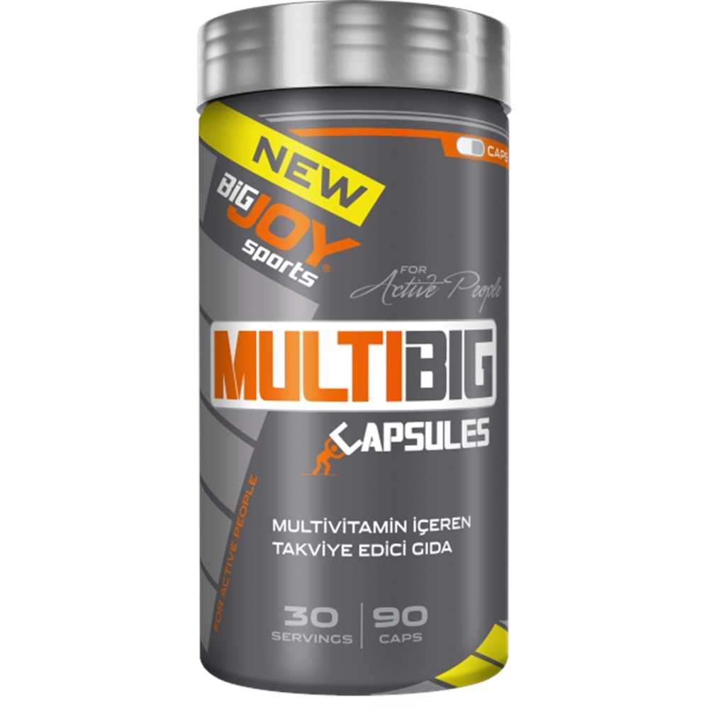 Bigjoy MultiBig Multivitamin 90 kapsül
