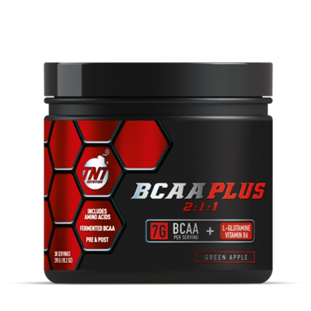TNT Bcaa PLUS 2:1:1 290 Gr 30 Servis Yeşil Elma