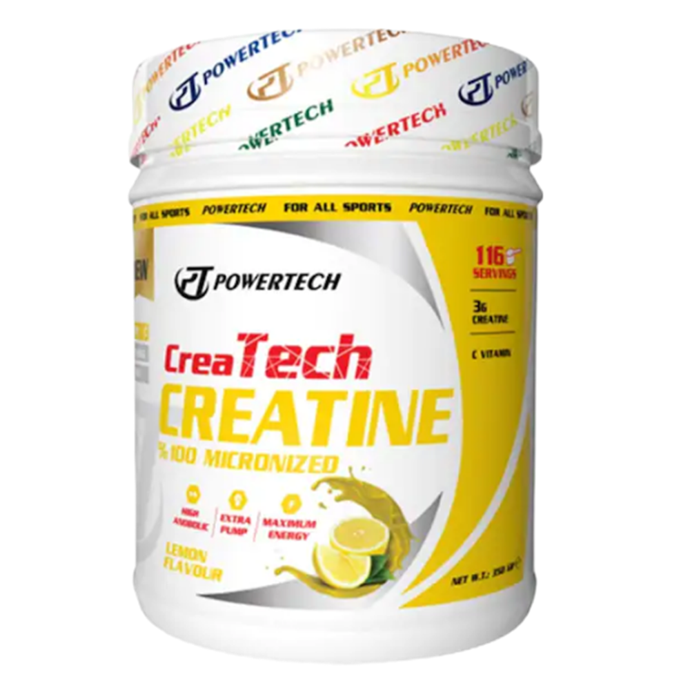 PowerTech Createch Creatine 350 Gr Limon Aromalı