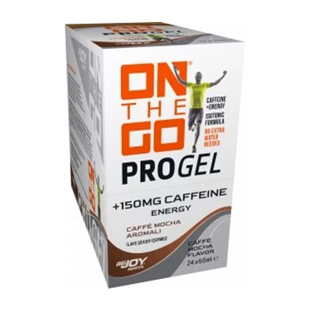 Bigjoy Sports ONTHEGO Progel 24 x 60ml Caffe Mocha