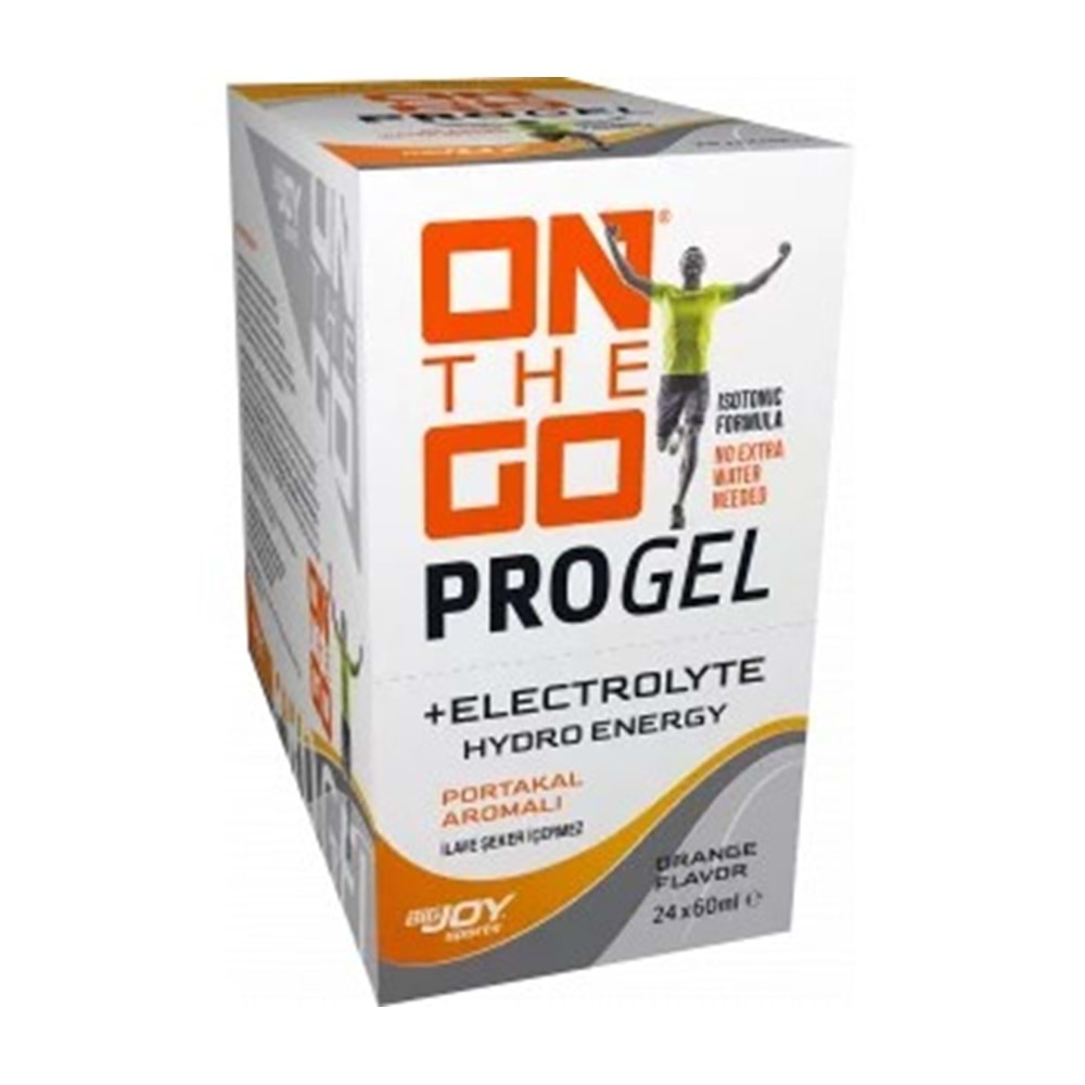 Bigjoy Sports ONTHEGO Progel 24 x 60ml Portakal