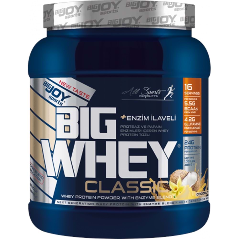 Bigjoy Bigwhey Classic 488 Gr Vanilya Hindistan Cevizi