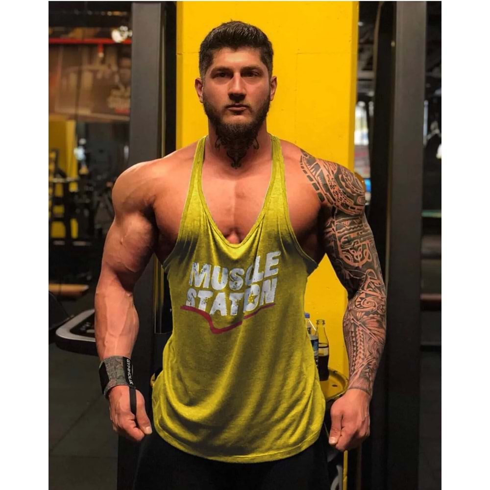 Muscle Station Fitness Antrenman Atlet HARDAL - L