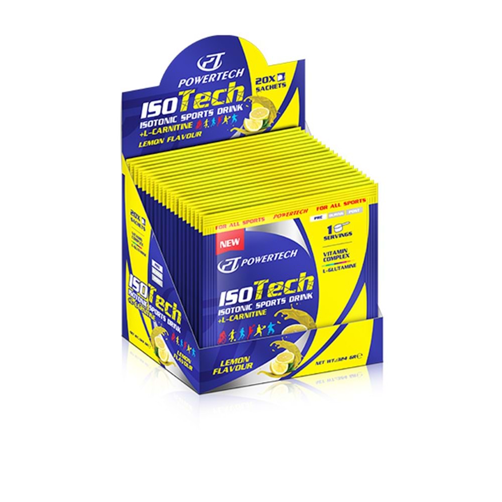 powertech ısotech pre isotonic L-carnatine 10Gr*20 ad. Limon