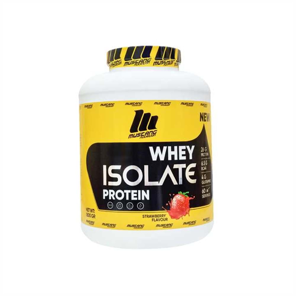 Mustang Whey İsolate Protein 1800 Gr Çilek