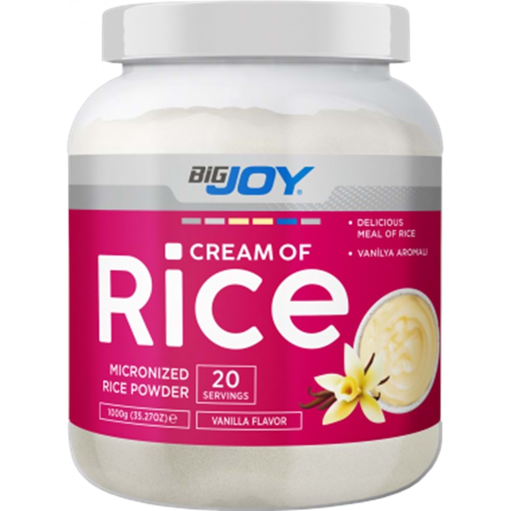 Bigjoy Cream of Rice Vanilya 1000g