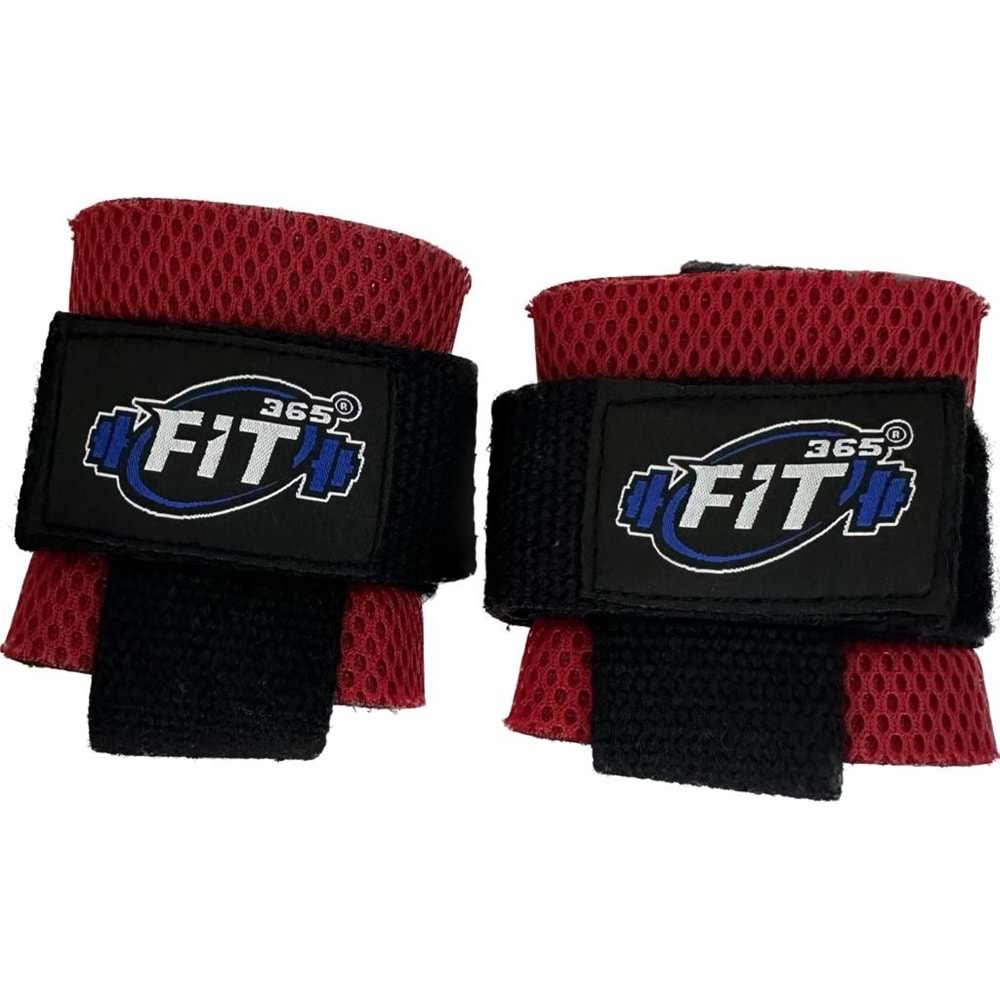Big Grip Pro Lifting Bileklik Straps - KIRMIZI