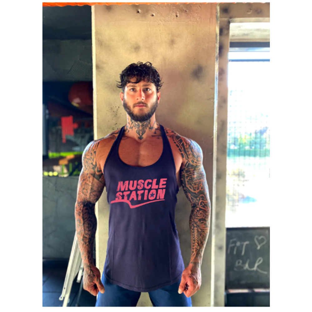 Muscle Station Gymbro Atlet - PETROL MAVİSİ - XL