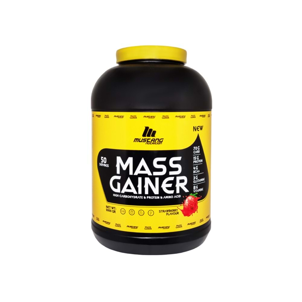 Mustang Mass Gainer 5000 Gr Çilek