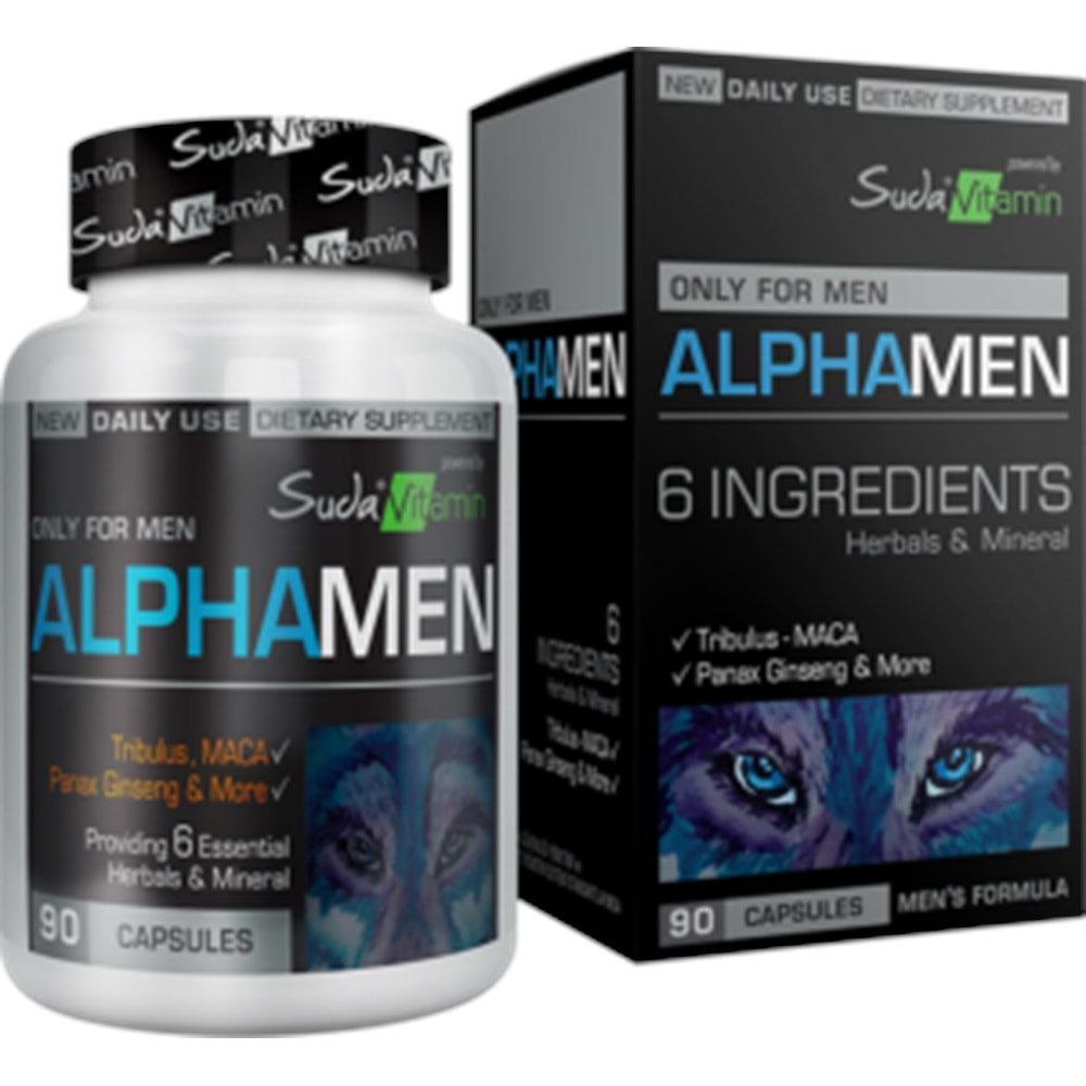 Suda Vitamin Alphamen 90 Kapsül