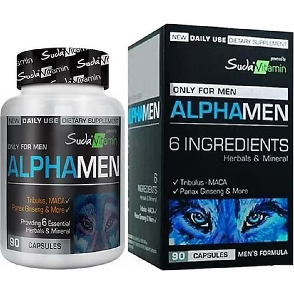 Suda Vitamin Alphamen 90 Kapsül