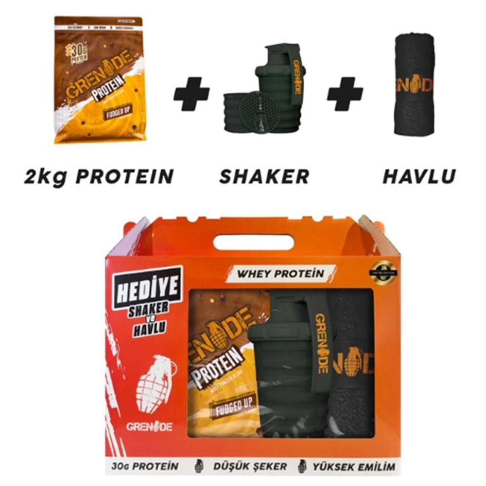 Grenade Whey Protein 2000 Gr Fudged Up Çikolata