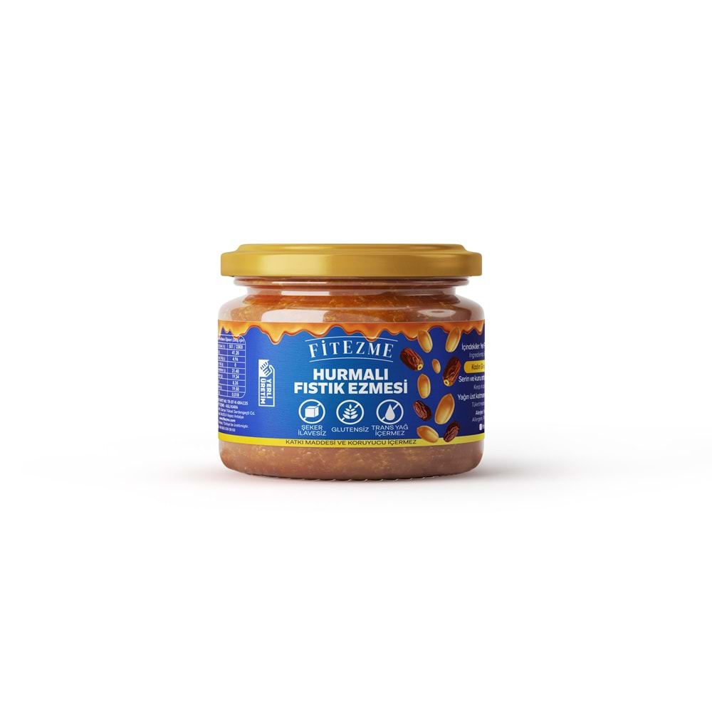 FİTEZME Hurmalı Fıstık Ezmesi 300g