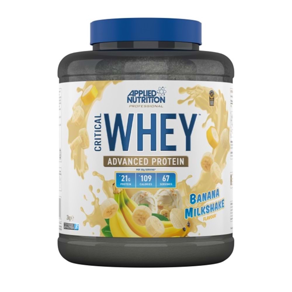 Applied Critical Whey Protein 2 Kg Banana Milkshake