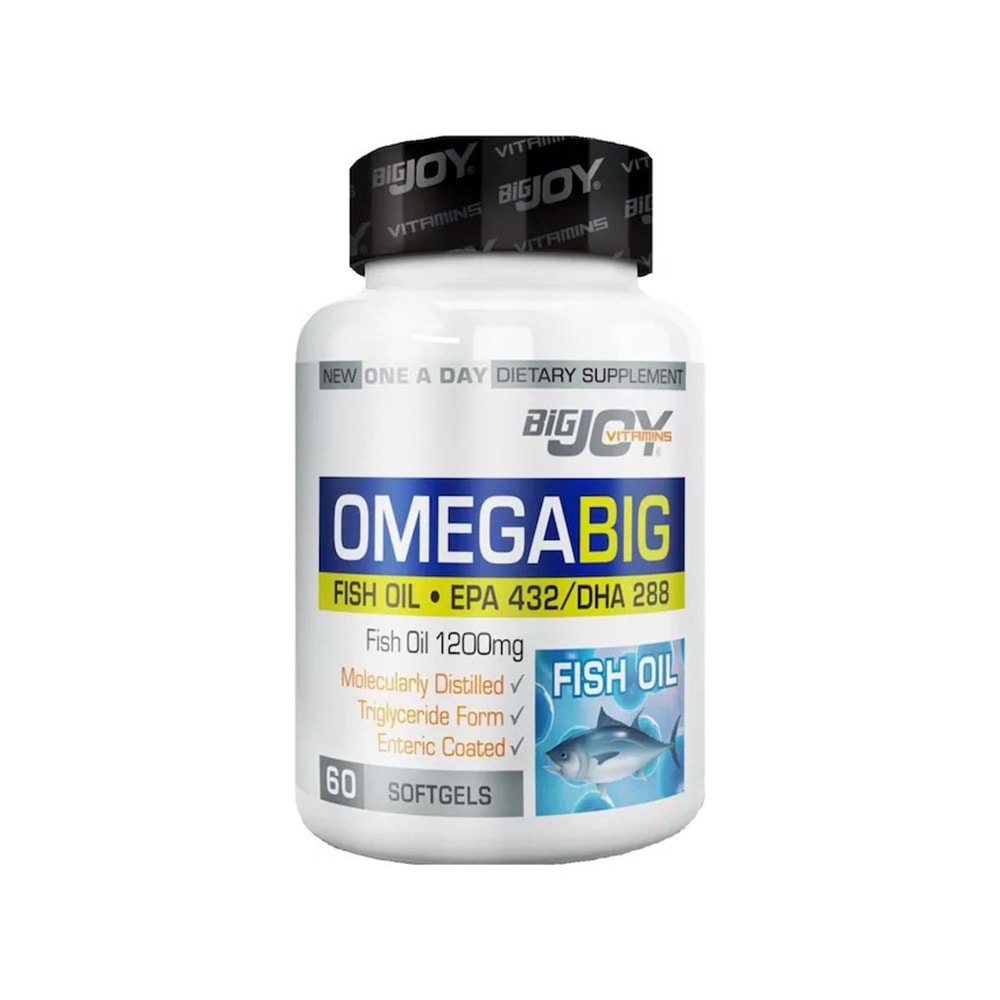 Suda Vitamin Omegabig Balık Yağı 1200 Mg 30 Kapsül