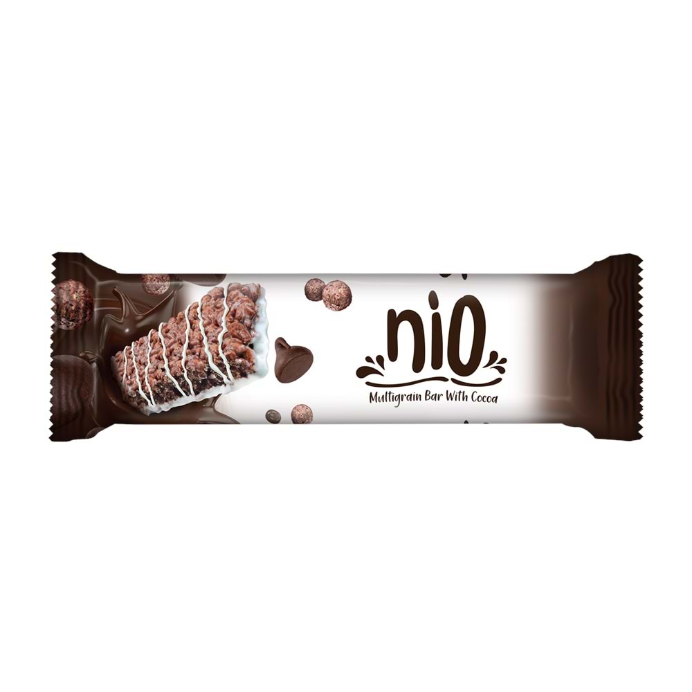GRANIO NIO Multigrain Cocoa Bar 24 x 40 Gr