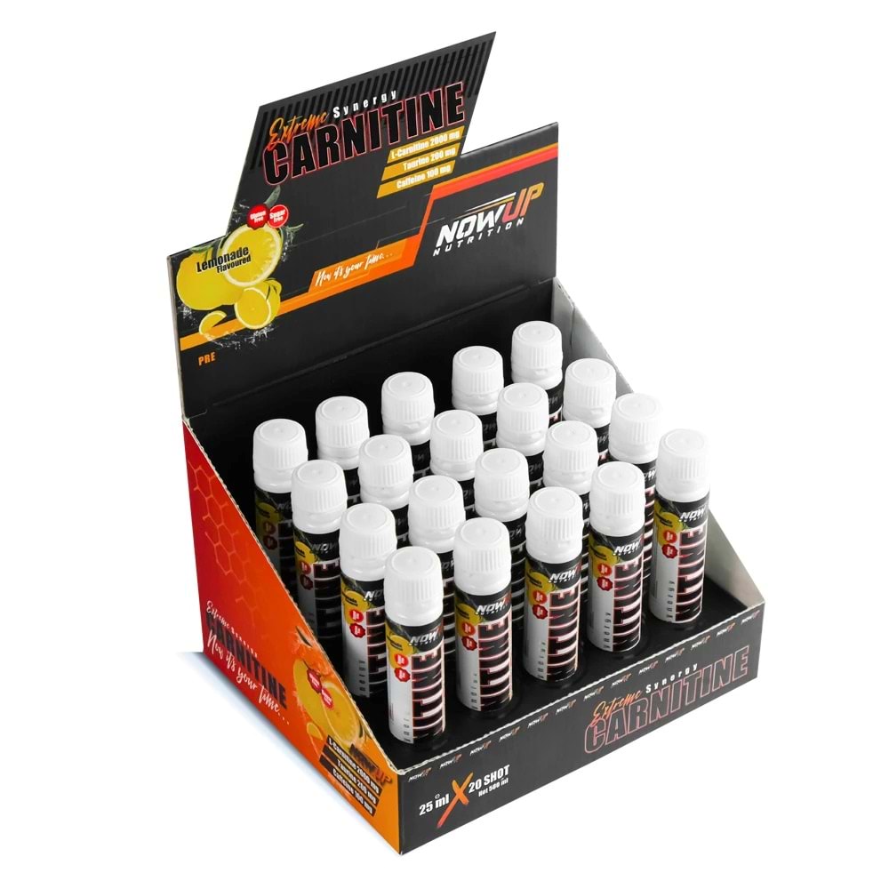 NOW UP L-CARNITINE 20 Ad. x 25 ML Limon