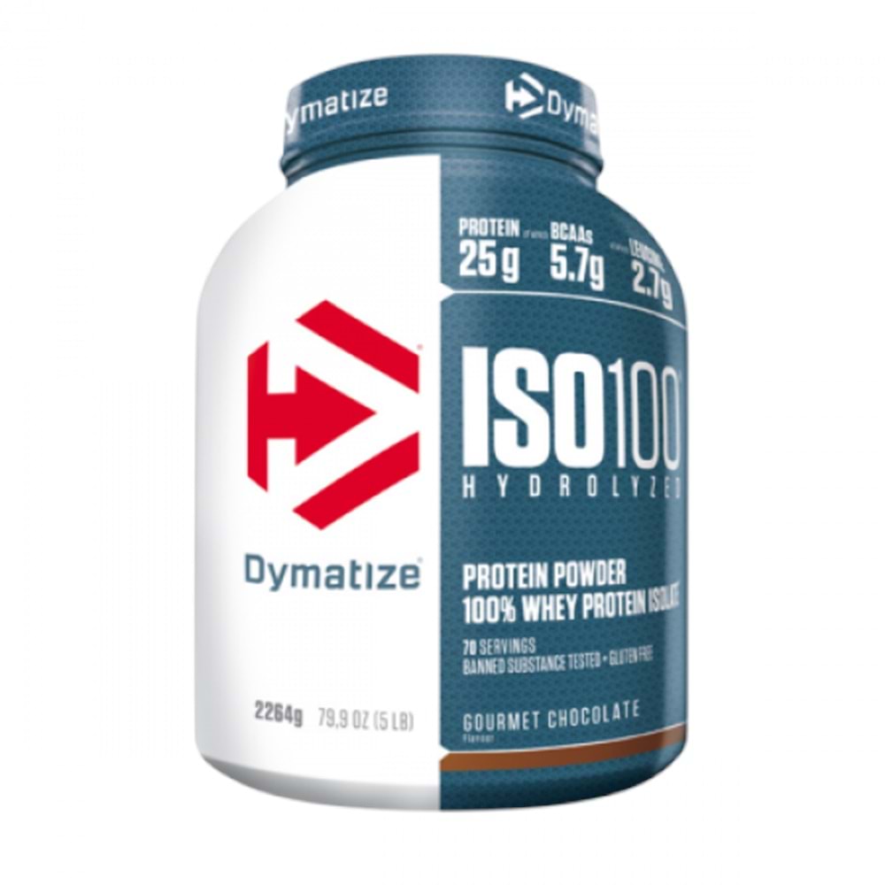 Dymatize Iso 100 Whey Gurme Çikolata 2264 gr
