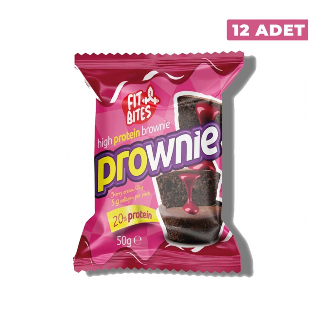 Fit Bites PRO’wnie 50 gr x 12 ad Vişne
