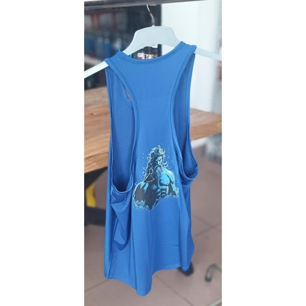 File Klimalı Atlet - MAVİ - S