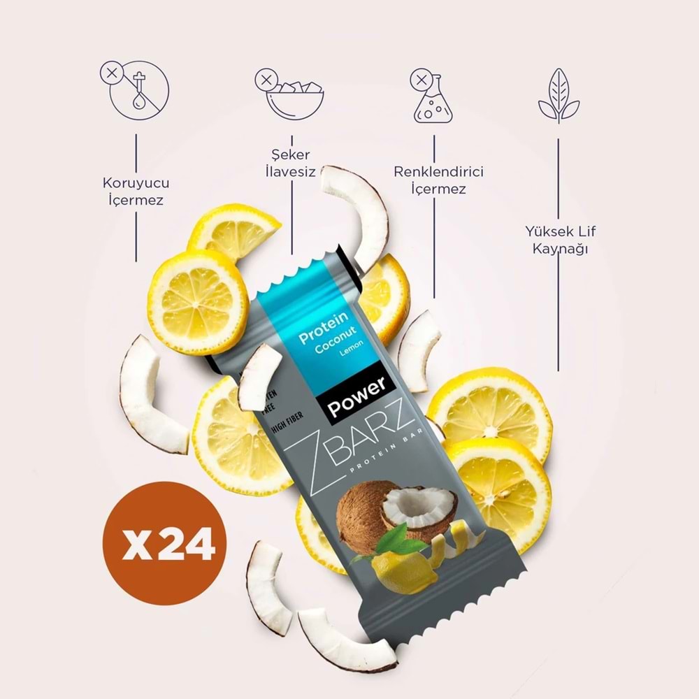 Zbarz Power H.Cevizi Limon 35g