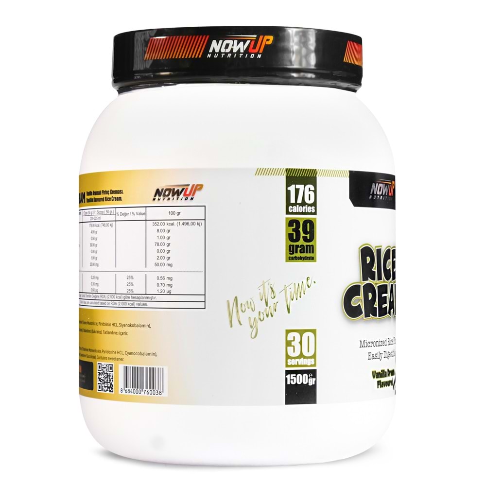 NOW UP Rice Cream Vanilla Dream 1500 G