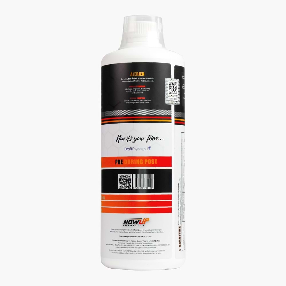 NOW UP L-Carnıtıne 1000 ML LİMON