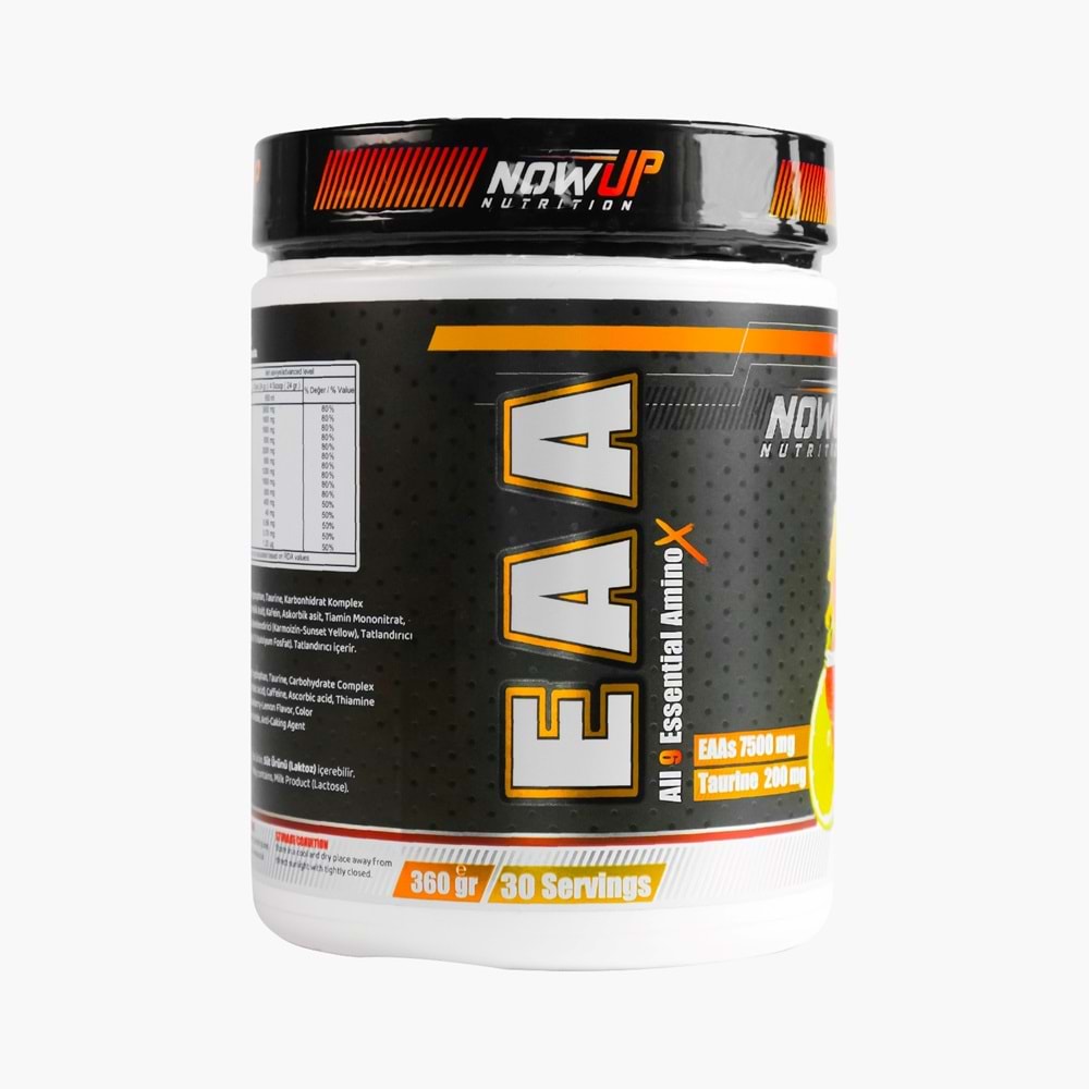 NOW UP EAAmino Çilek Limon 360 G