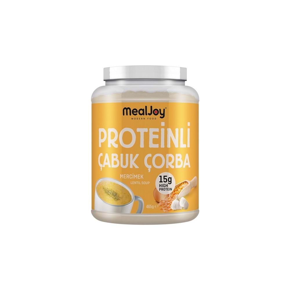 MealJoy Proteinli Çabuk Çorba Mercimek 465g