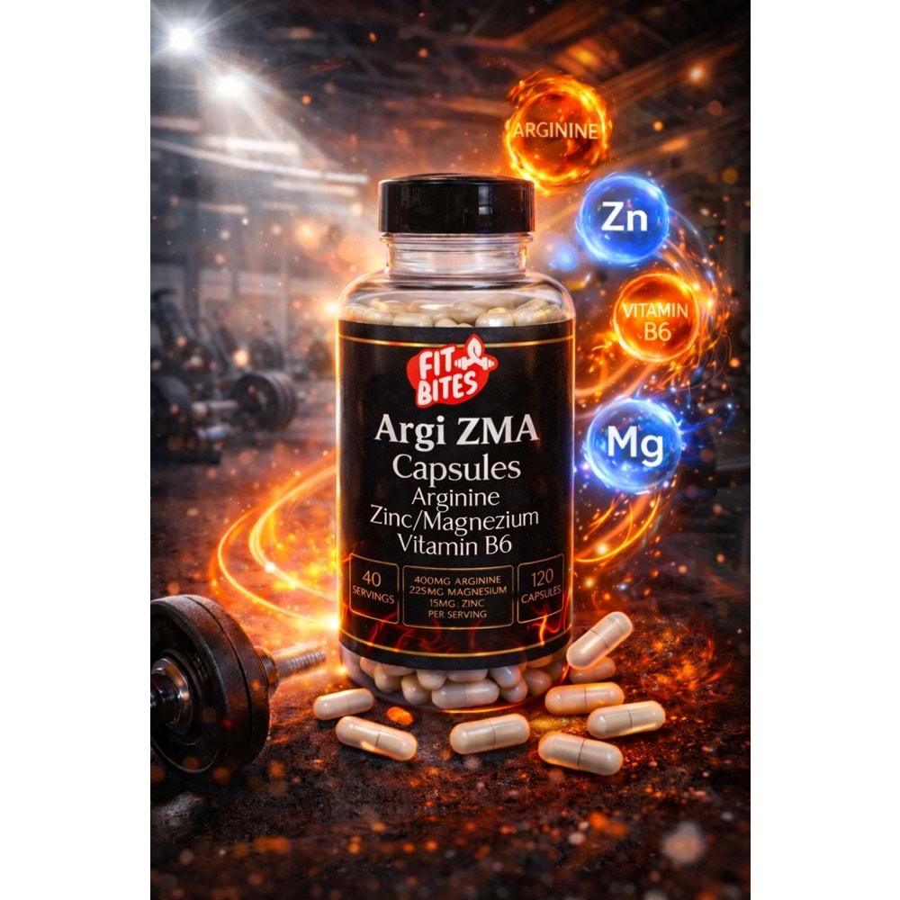 Fit Bites Argi Zma 120 Capsules