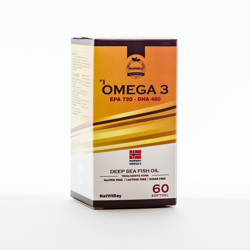 NatVitDay Omega 3 – EPA 720 – DHA 480
