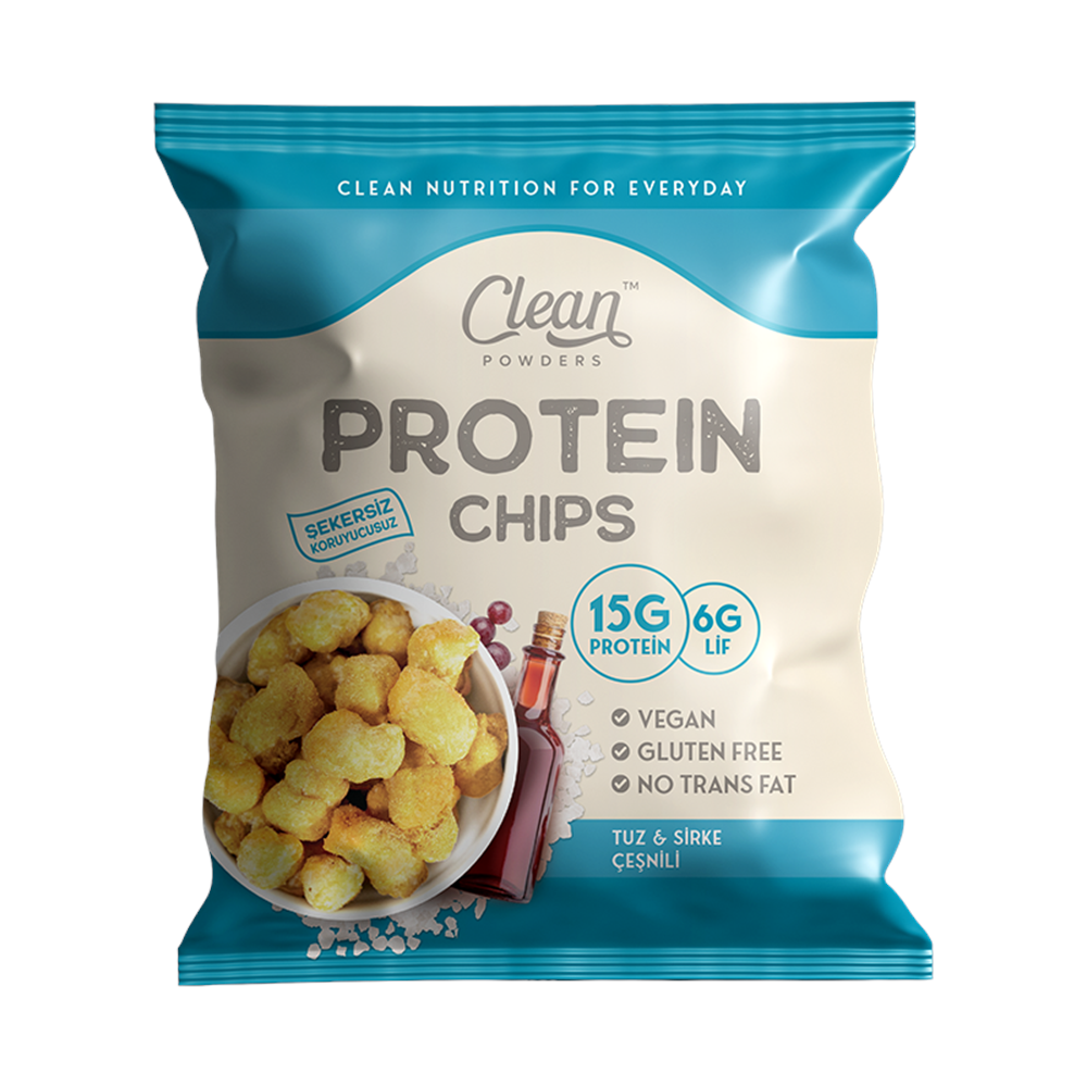 Clean Powders Protein Chips 50G Tuz ve Sirke
