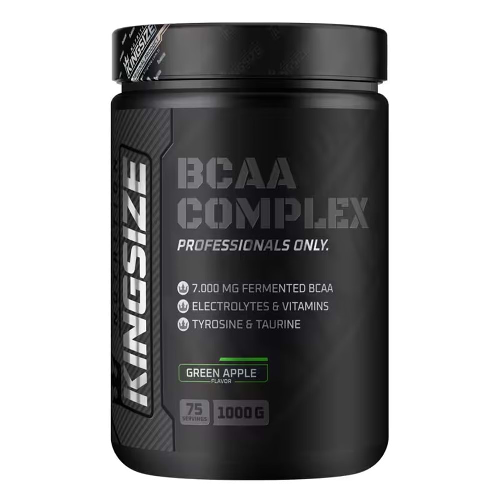 Kingsize Nutrition BCAA Complex Powder Y.Elma 1000 G