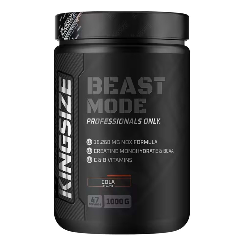 Kingsize Nutrition Beast Mode Kola 1000 G