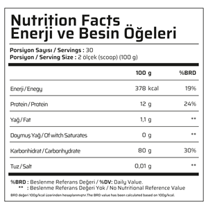 Muscle Food Dark Mass 3000 G Çikolata Fındık