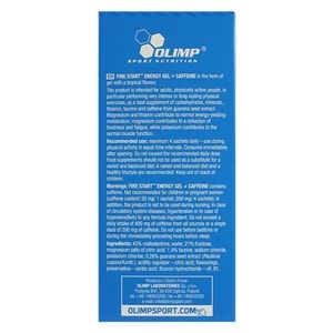 Olimp Fire Start Energy Gel + Caffeine 20 Saşe