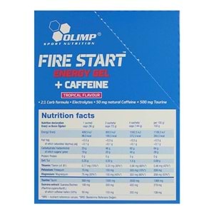 Olimp Fire Start Energy Gel + Caffeine 20 Saşe