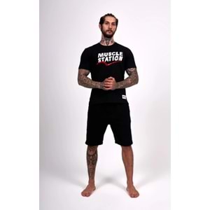 Muscle Station Oversized Gym Toughman T-shirt XL beden