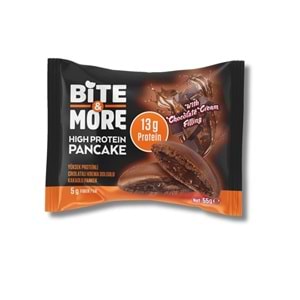 Bite More Protein Pancake 50 Gr x 12 Ad Double Çikolata