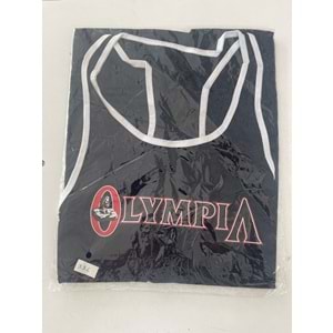 OLYMPIA Baskılı Erkek Fitness Sporcu Atleti