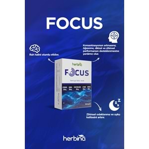 HERBİNA focus sitikolin 30 kapsul