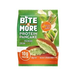 Bite More Protein Pancake 50 Gr x 12 Ad Antep Fıstıklı