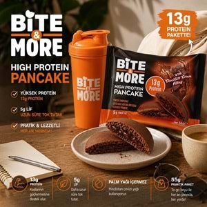 Bite More Protein Pancake 50 Gr Dauble Çikolata
