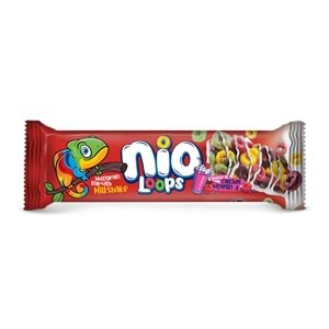 GRANIO NIO LoOps Milkshake Aromalı Bar 24 x 40 Gr