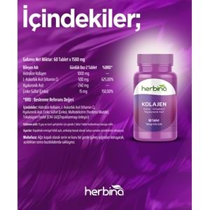 HERBİNA Kolajen 60 Tablet