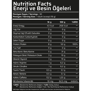 Muscle Food Pre Raptor Preworkout 480 G Vişne