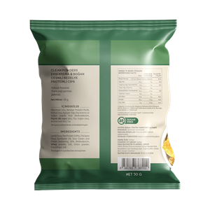 Clean Powders Protein Chips 50G Ekşi Krema ve Soğan