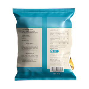Clean Powders Protein Chips 50G Tuz ve Sirke